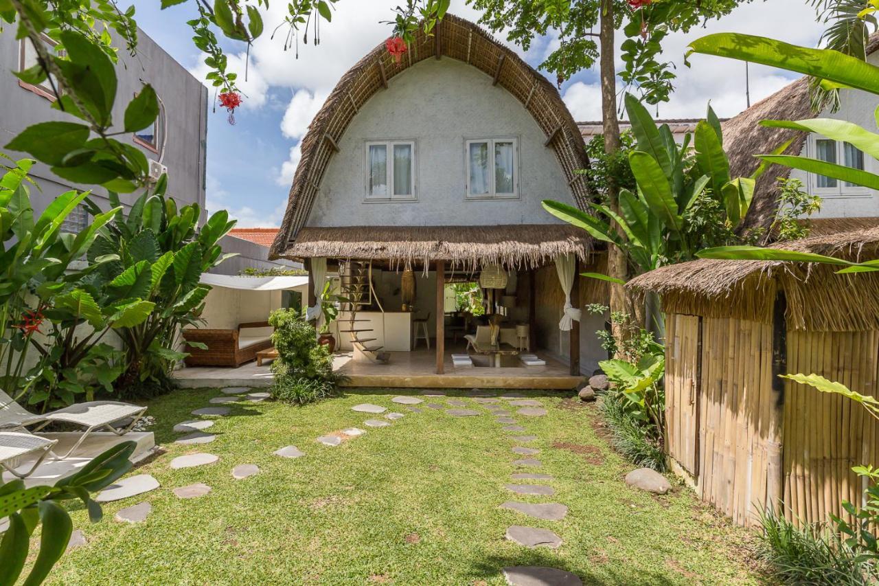 Eco Bamboo Bungalow 3 Villa Canggu Buitenkant foto